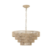 Bohemian Woven Rattan Chandelier for Kitchen, Dinning Hall, Entrance