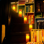 USB Rechargeable Flameless LED Pillar Candles
