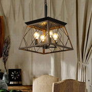 Farmhouse Chandelier 4 Lights Vintage Antique Chandelier Lamps (Bulbs not Included)