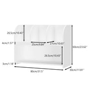 Kids Bookcase Storage Shelf with 4 Compartments