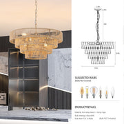 Bohemian Woven Rattan Chandelier for Kitchen, Dinning Hall, Entrance