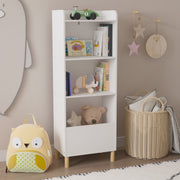 Kids 4-Tier Bookcase Storage Shelf