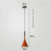 Nordic Cone Pendant Light for Dining and Bedroom (Single)