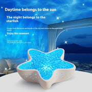 Starfish Water Ripple Small Bedroom Night Lamp