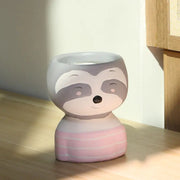 Cartoon Bear Ceramic Succulent Planter for Home Decor