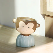 Cartoon Bear Ceramic Succulent Planter for Home Decor