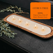 5-Wick Dough Bowl Clean Burning Scented Candles