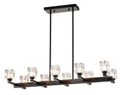 8-Light Crystal Chandelier For Dining Room, Kitchen, Farmhouse, Entryway, Living Room