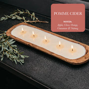 5-Wick Dough Bowl Clean Burning Scented Candles