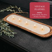 5-Wick Dough Bowl Clean Burning Scented Candles