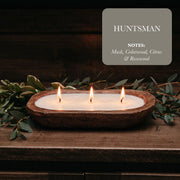 3-Wick Dough Bowl Clean Burning Scented Candles