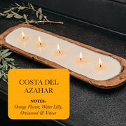 5-Wick Dough Bowl Clean Burning Scented Candles