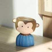 Cartoon Bear Ceramic Succulent Planter for Home Decor
