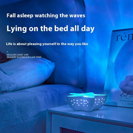 Starfish Water Ripple Small Bedroom Night Lamp