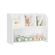 Kids Bookcase Storage Shelf with 4 Compartments