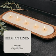5-Wick Dough Bowl Clean Burning Scented Candles