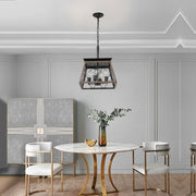 Farmhouse Chandelier 4 Lights Vintage Antique Chandelier Lamps (Bulbs not Included)