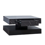 6.93IN High LED Modern Coffee Table For Living Room