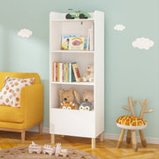 Kids 4-Tier Bookcase Storage Shelf