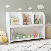 Kids Bookcase Storage Shelf with 4 Compartments