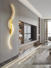 Modern Minimalist Long Wall Sconce for Bedroom & Living Room