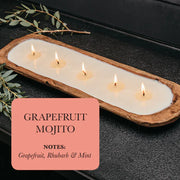 5-Wick Dough Bowl Clean Burning Scented Candles