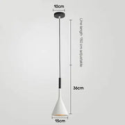 Nordic Cone Pendant Light for Dining and Bedroom (Single)