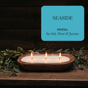 3-Wick Dough Bowl Clean Burning Scented Candles