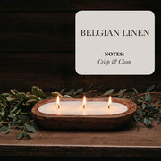 3-Wick Dough Bowl Clean Burning Scented Candles