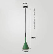 Nordic Cone Pendant Light for Dining and Bedroom (Single)