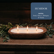 3-Wick Dough Bowl Clean Burning Scented Candles